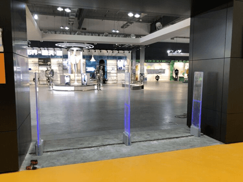 361°运动品牌安装立方美emeno服装防盗器